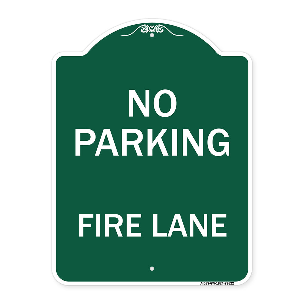 No Parking Fire Lane