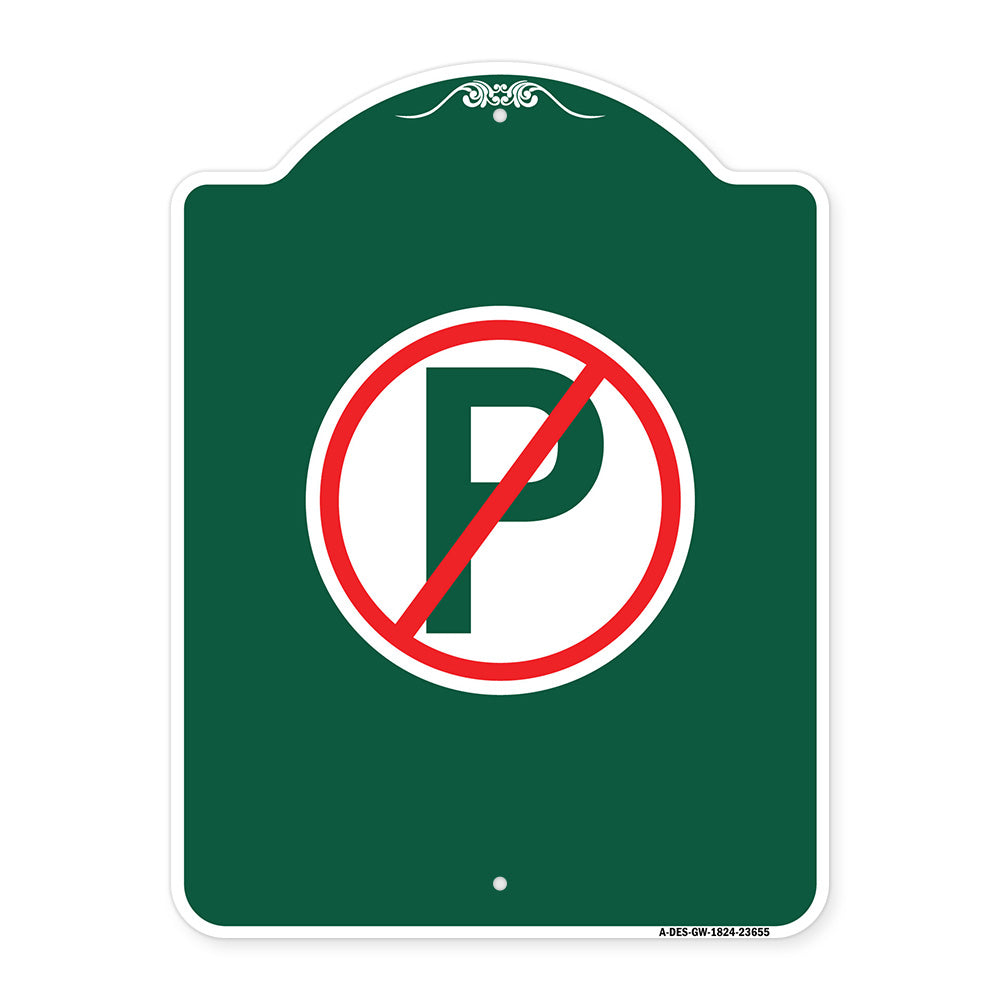 No Parking Symbol