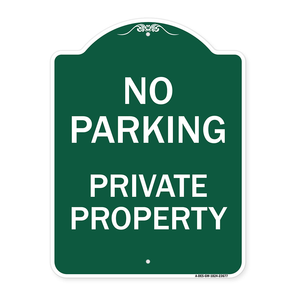 No Parking Private Property
