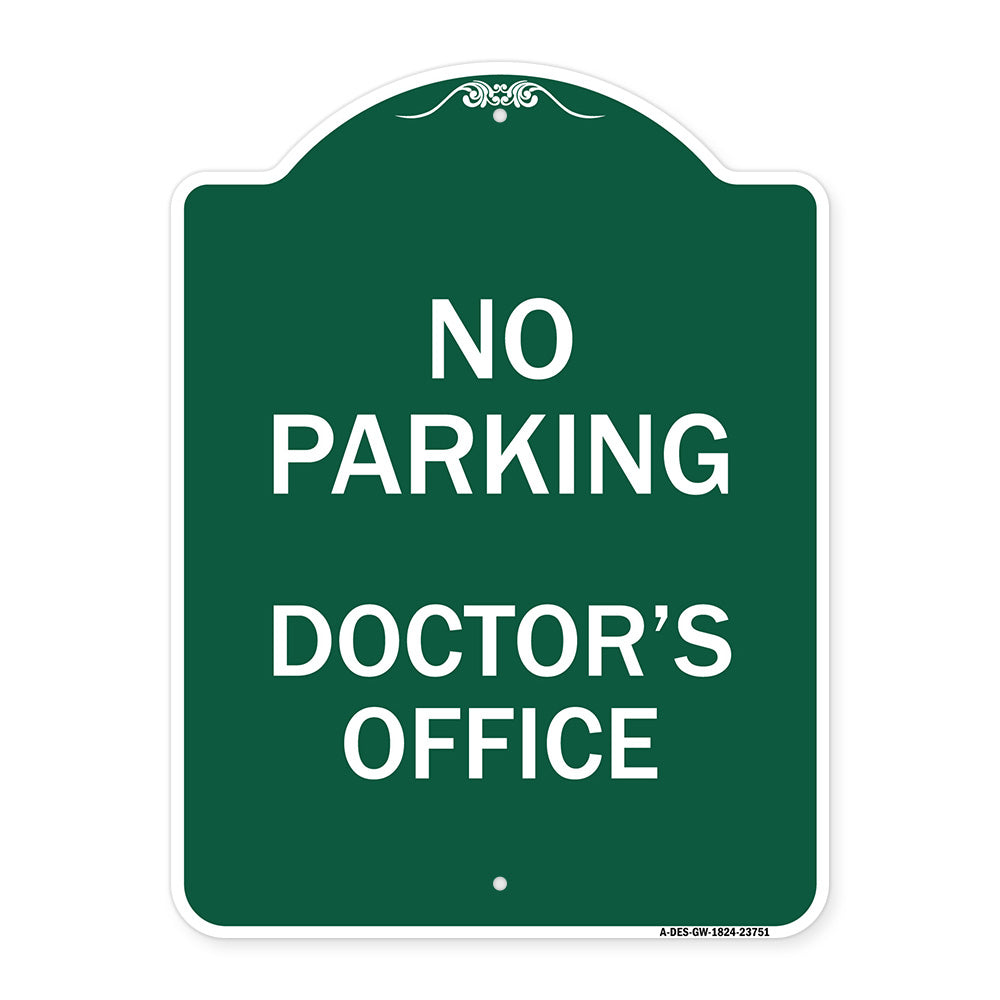 No Parking Doctor's Office