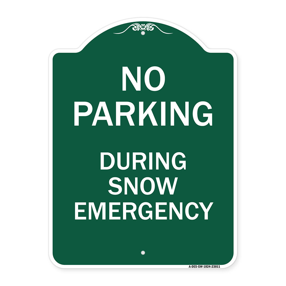 No Parking - During Snow Emergency