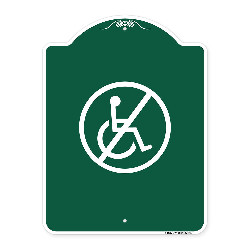 No Handicap Symbol