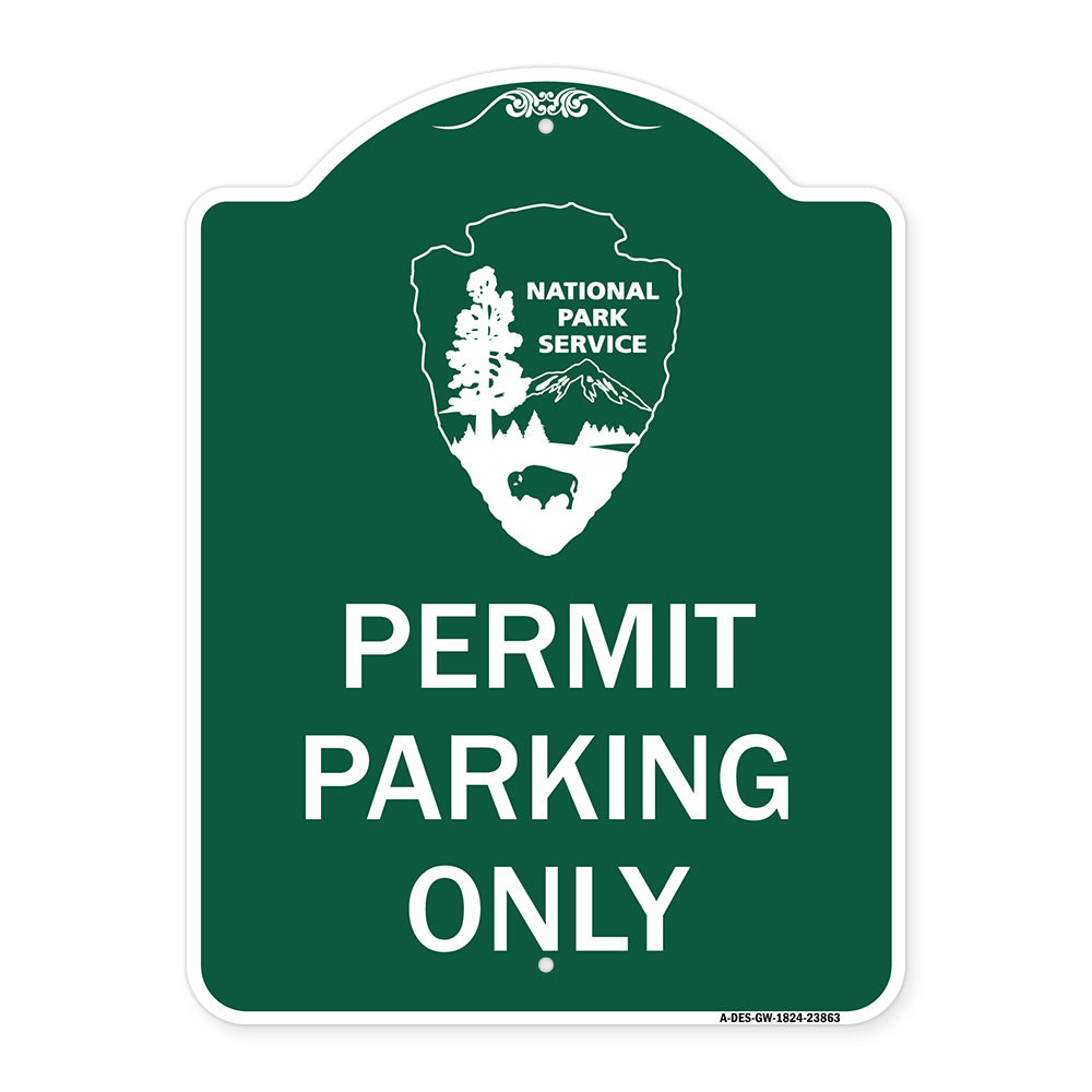 National Park Service - Permit Parking Only