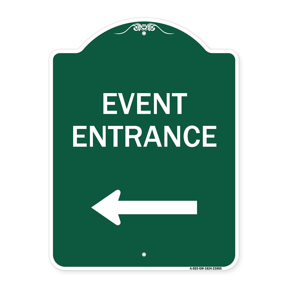 N Event Entrance (With Left Arrow)