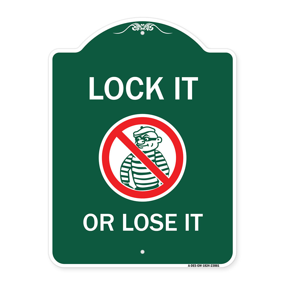 Lock It or Lose It (With Graphic)