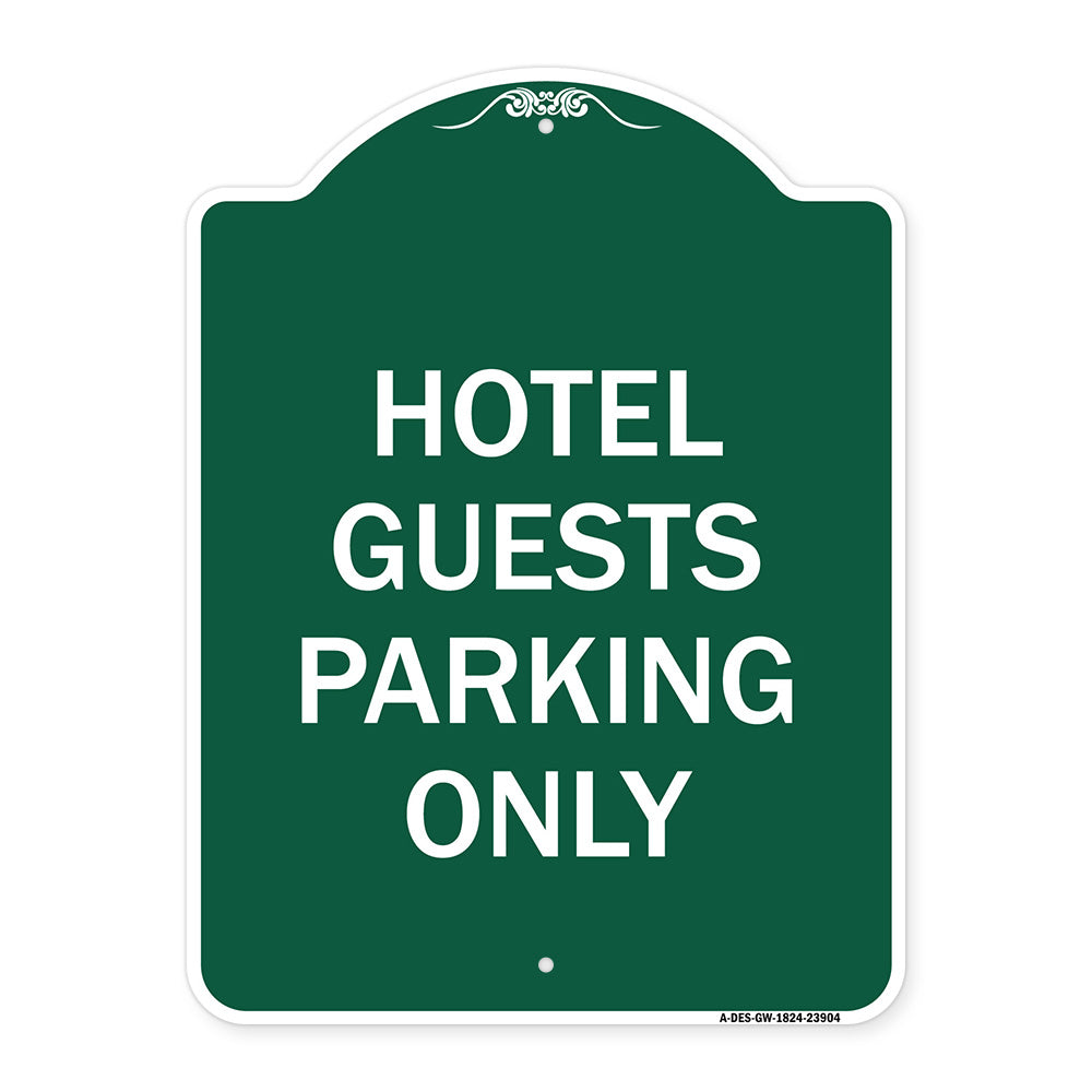 Hotel Guest Parking Only