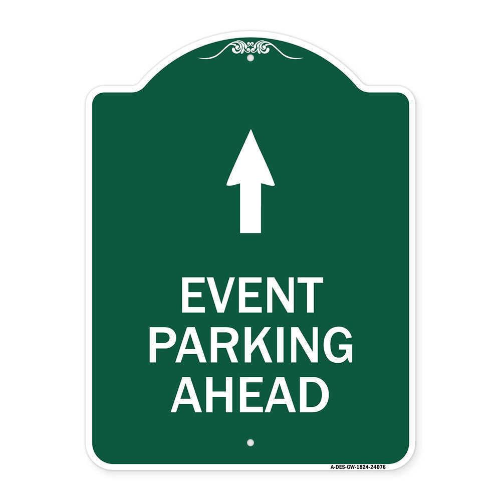 Event Parking Ahead