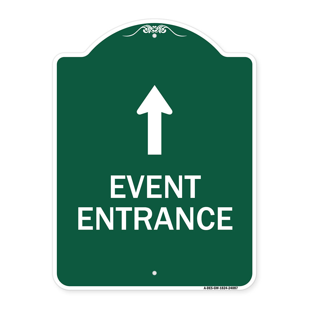 Event Entrance (With Up Arrow)