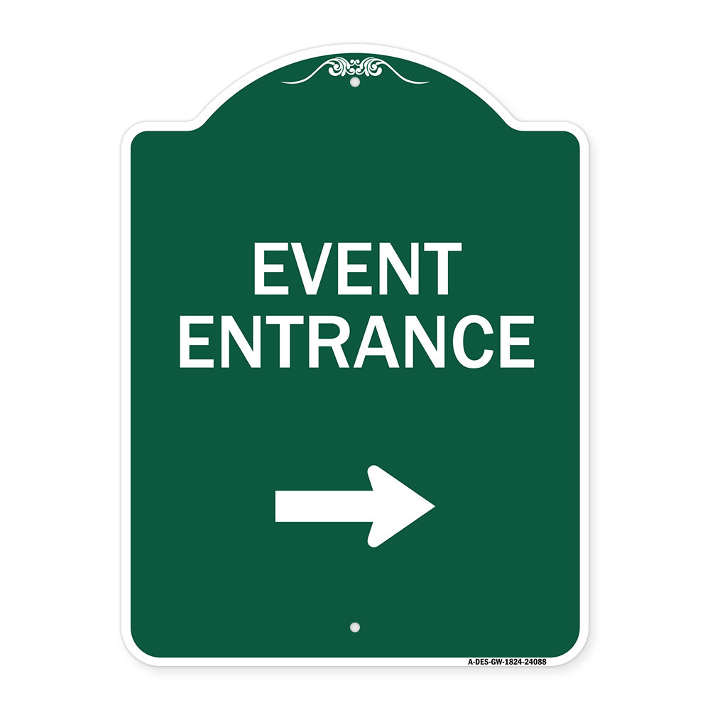 Event Entrance (With Right Arrow)