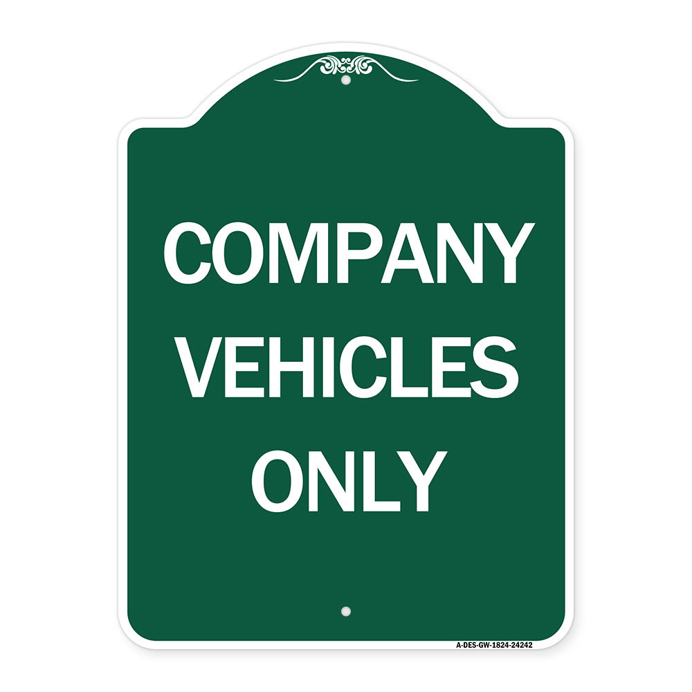 Company Vehicles Only