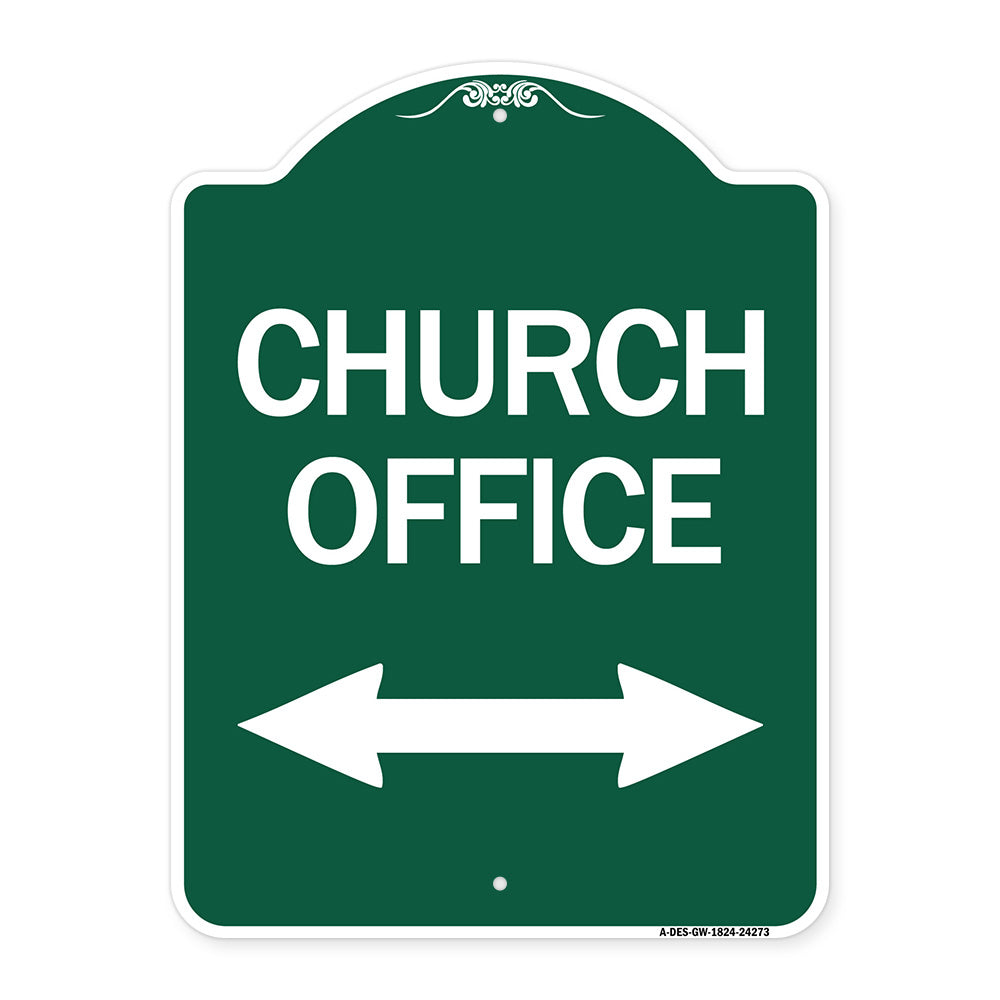 Church Parking (With Bidirectional Arrow)