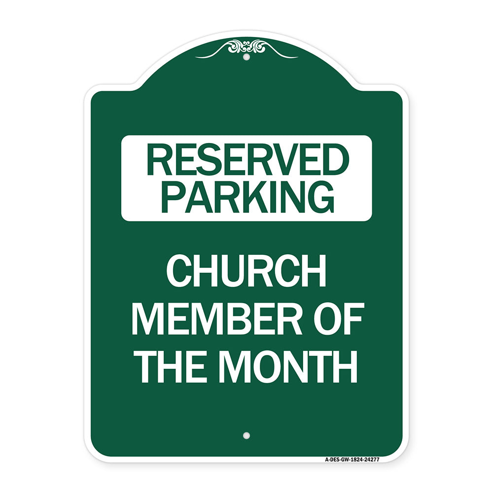 Church Member of the Month