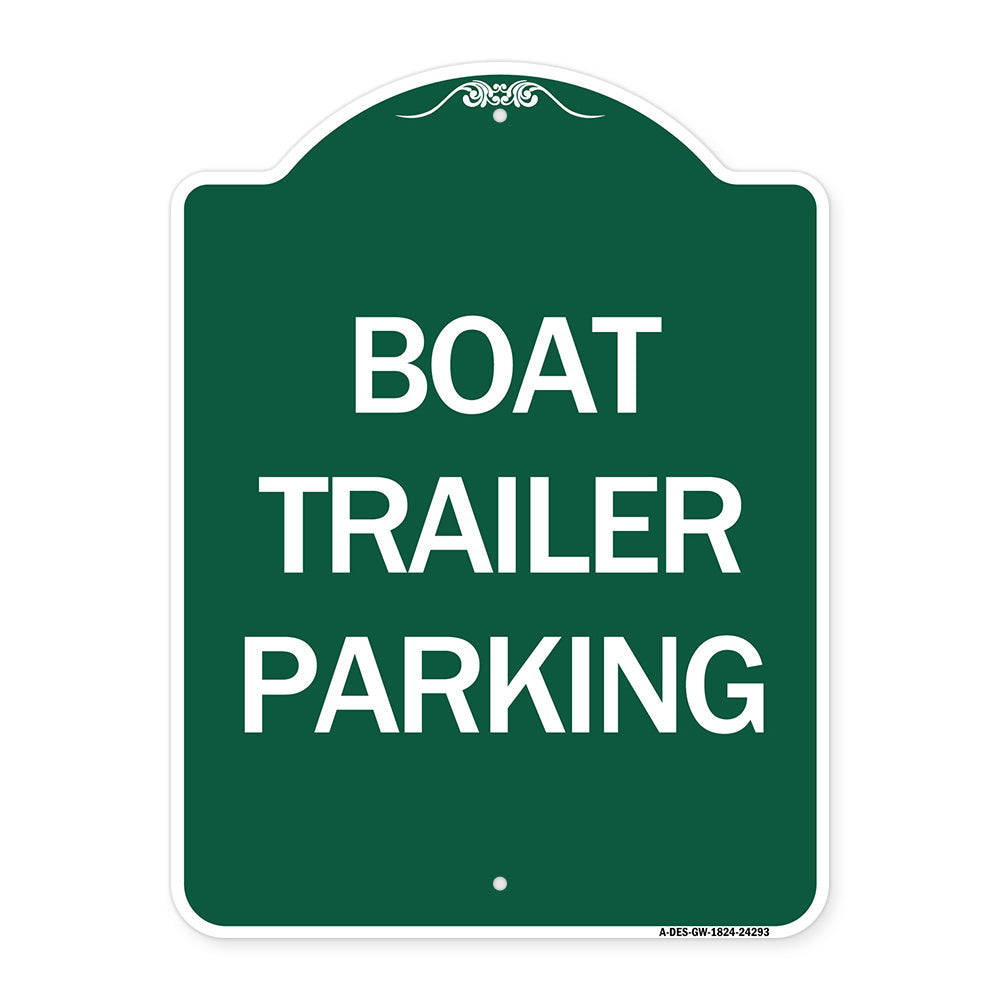 Boat Trailer Parking