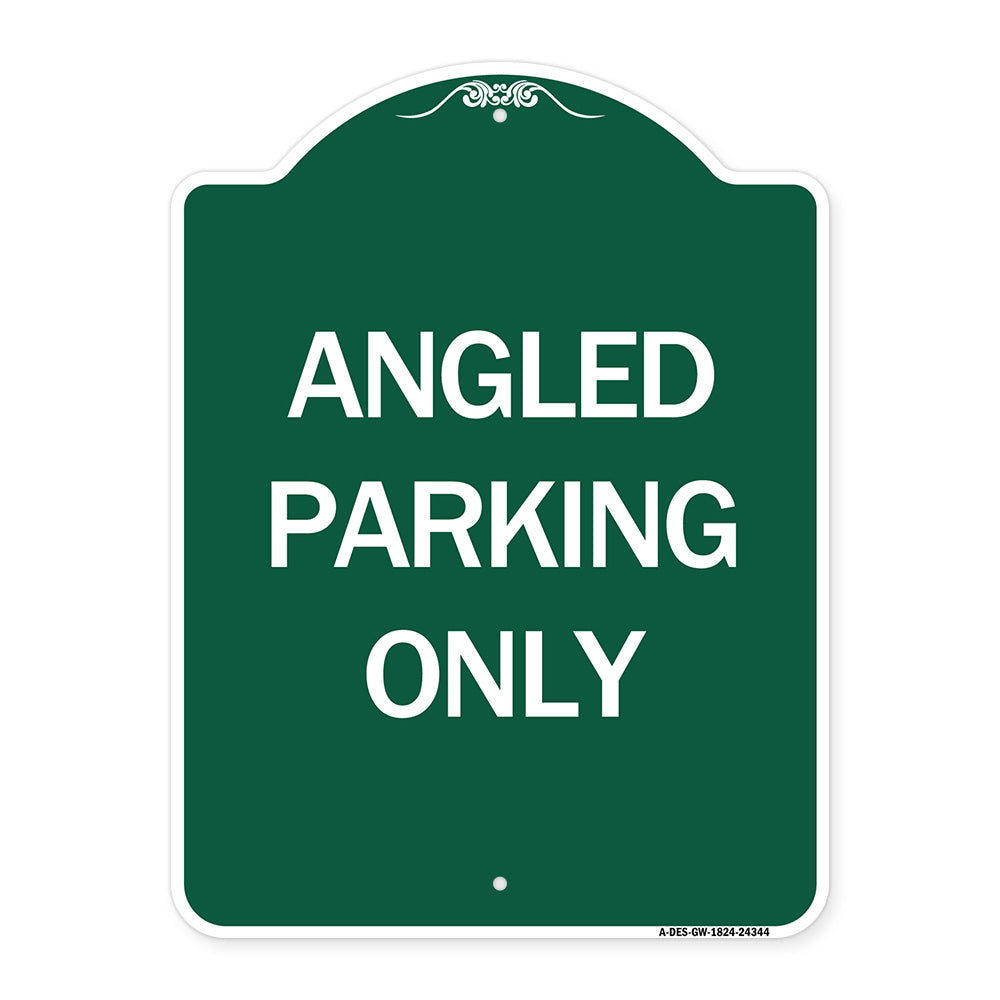 Angle Parking Only