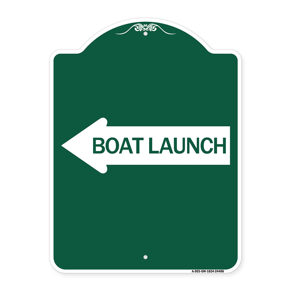 Boat Launch (With Left Arrow)