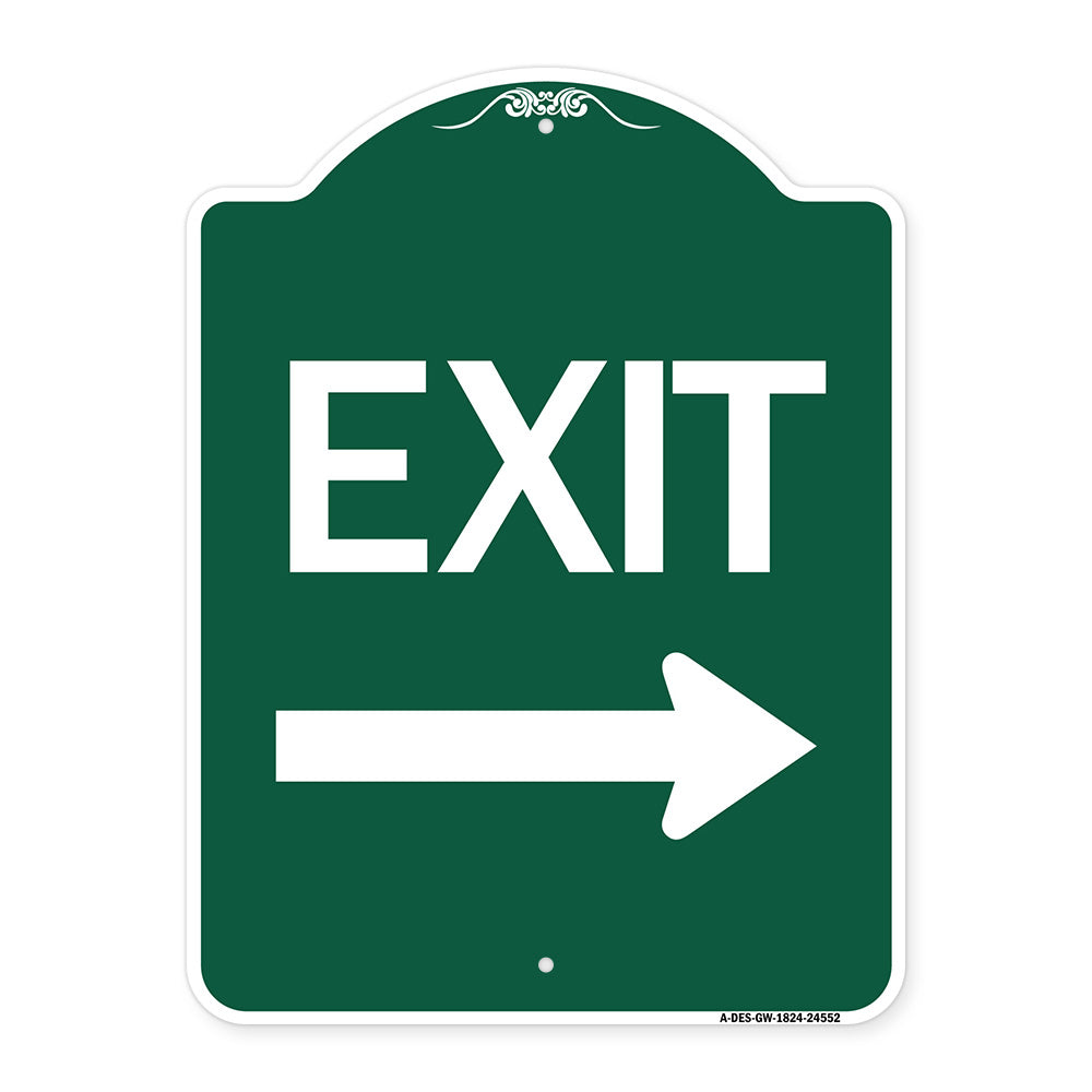 Exit with Right Arrow