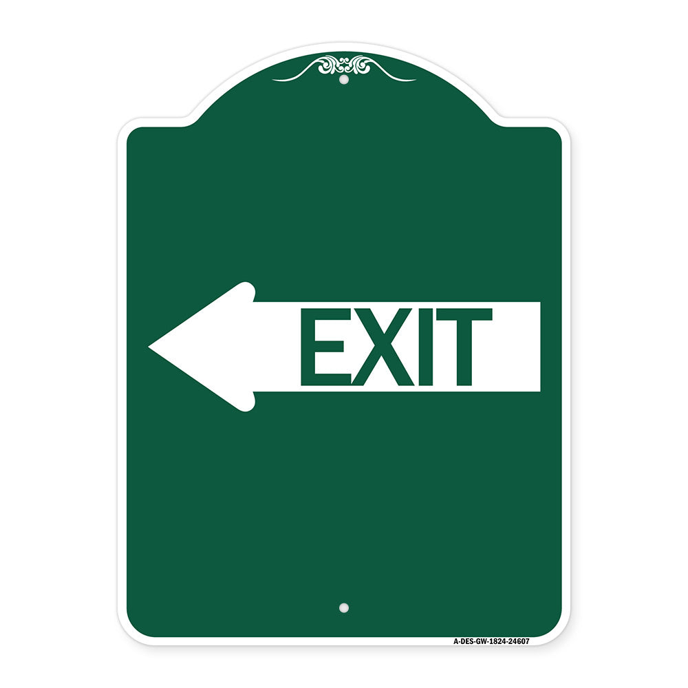 Exit (With Left Arrow)