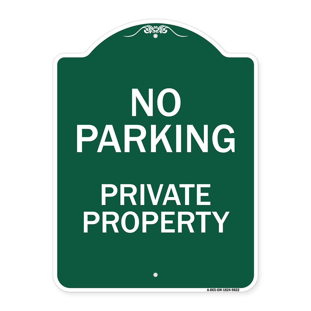 No Parking Private Property