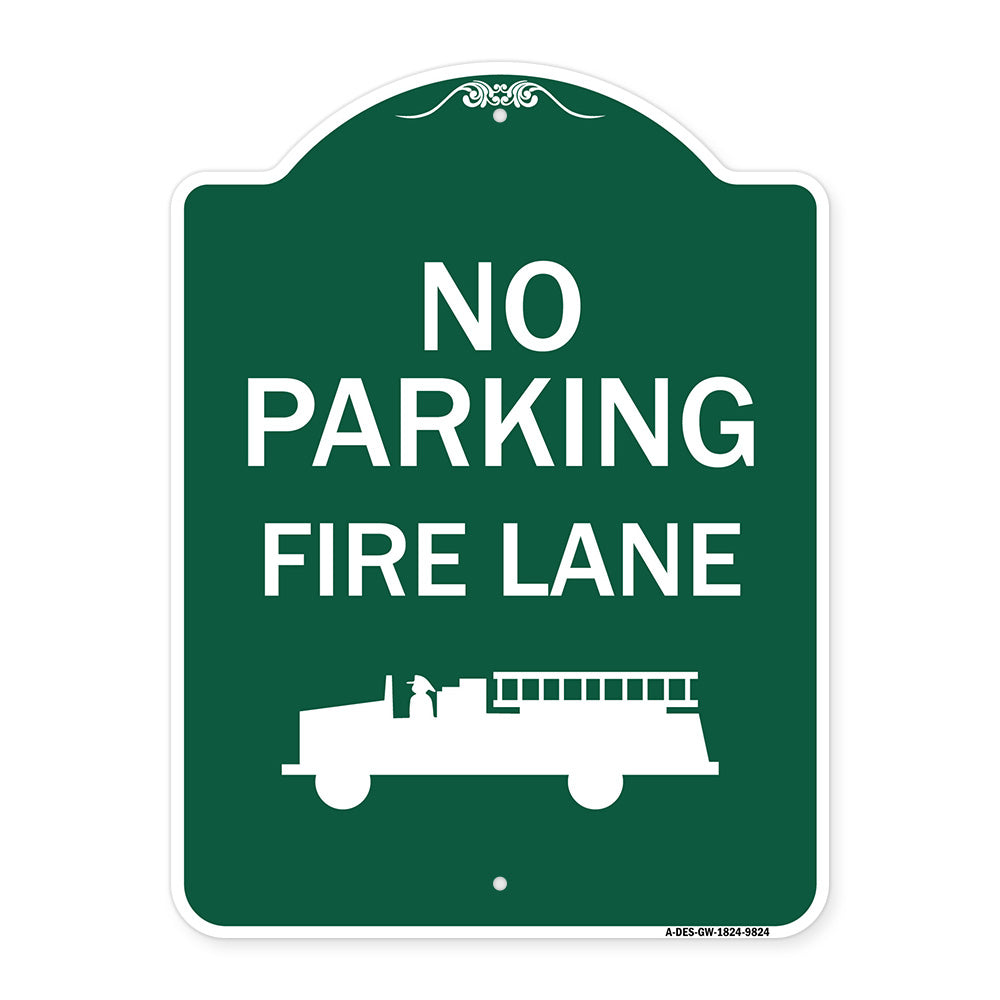 No Parking Fire Lane