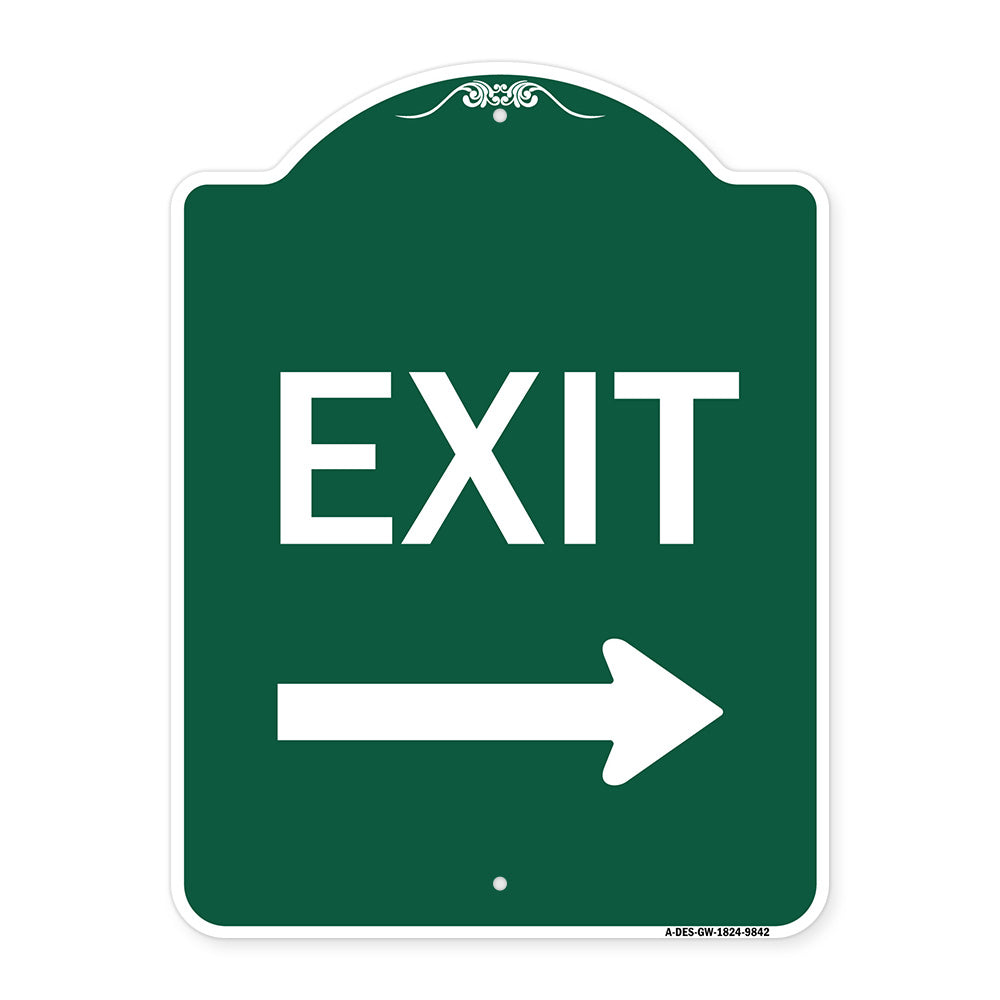 Exit With Right Arrow