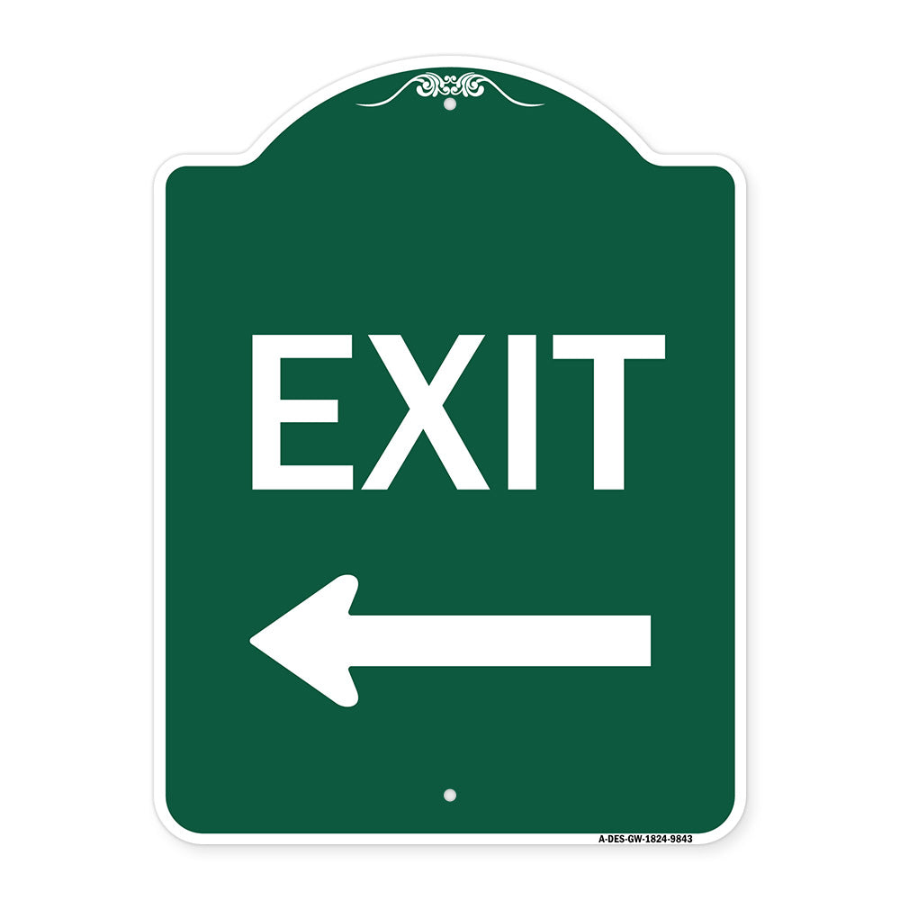 Exit With Left Arrow