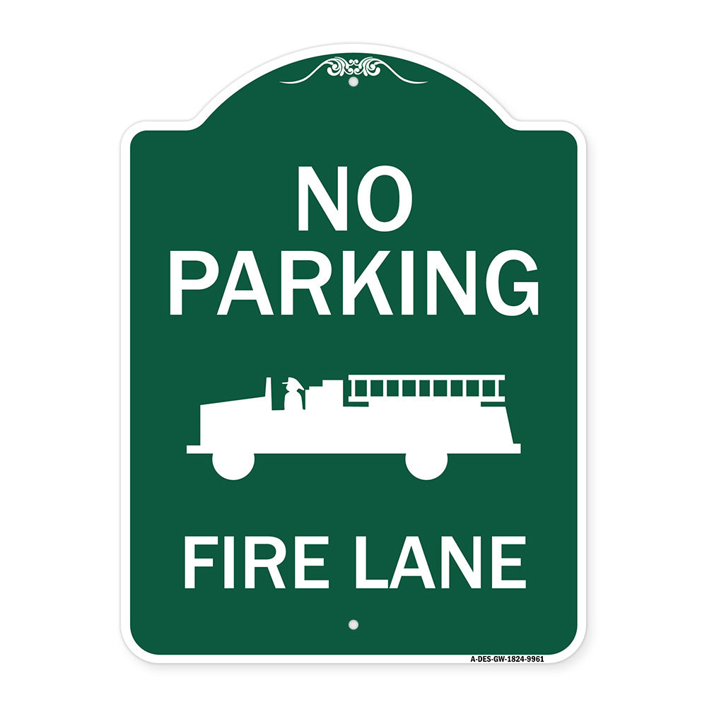 No Parking Fire Lane