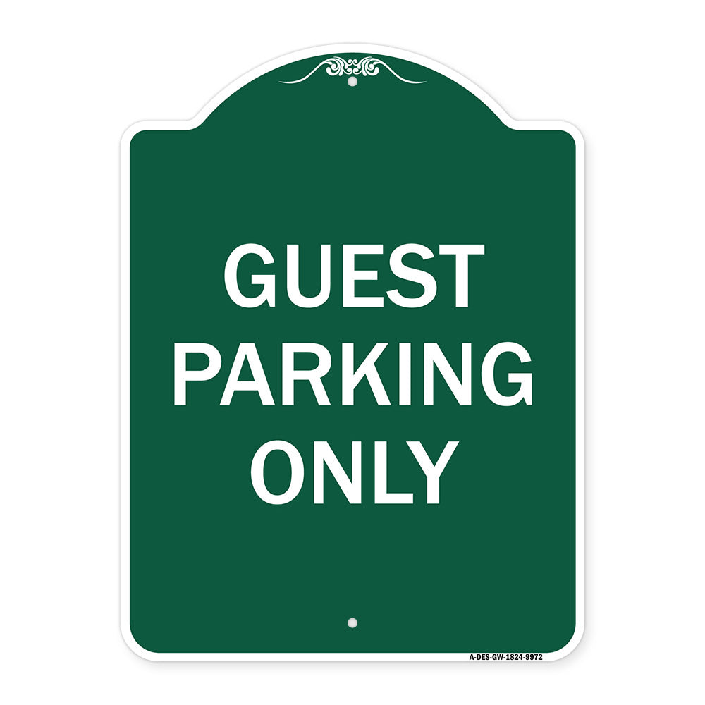 Guest Parking Only