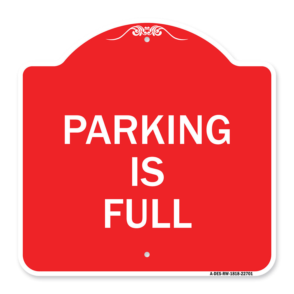 Parking Is Full