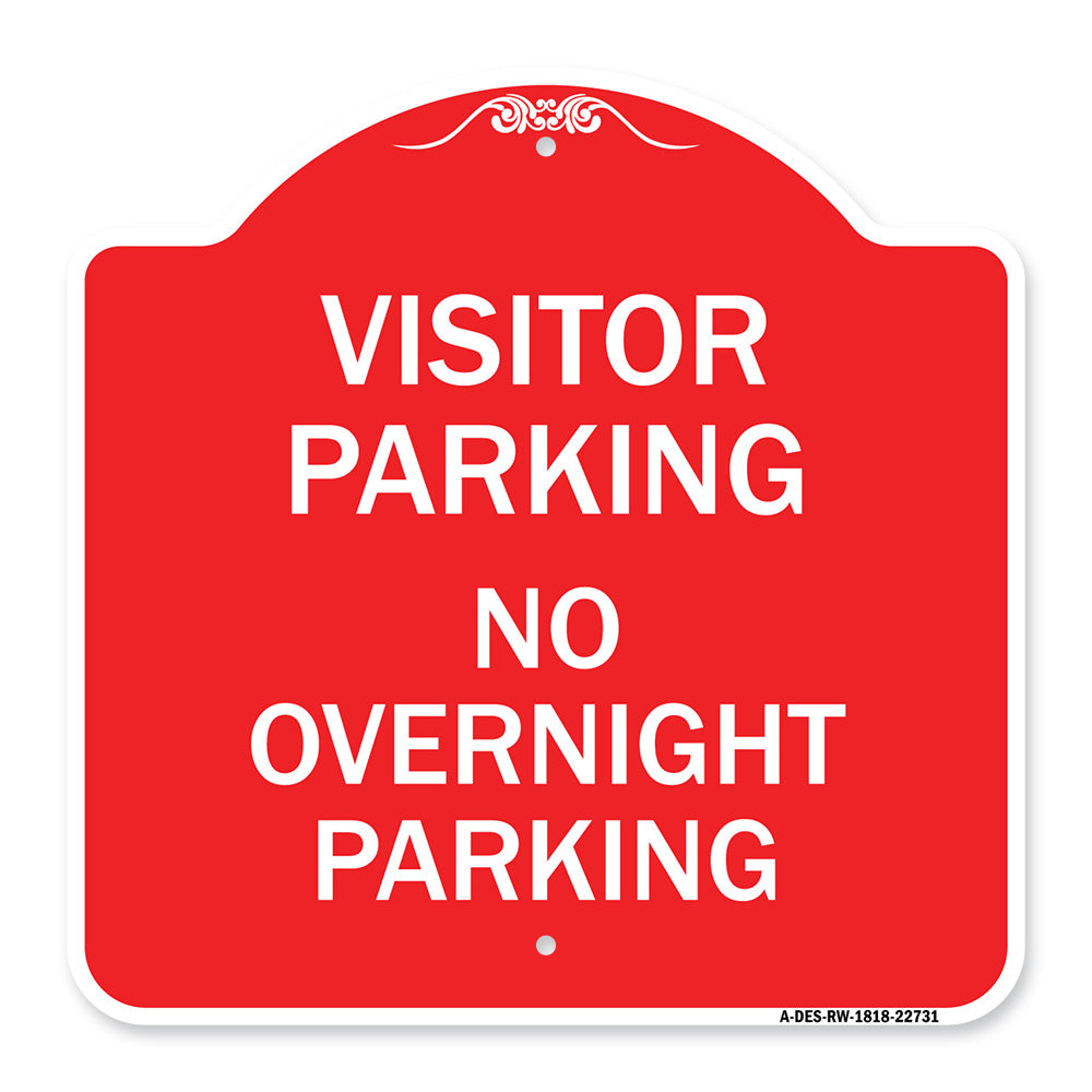 Visitor Parking No Overnight Parking