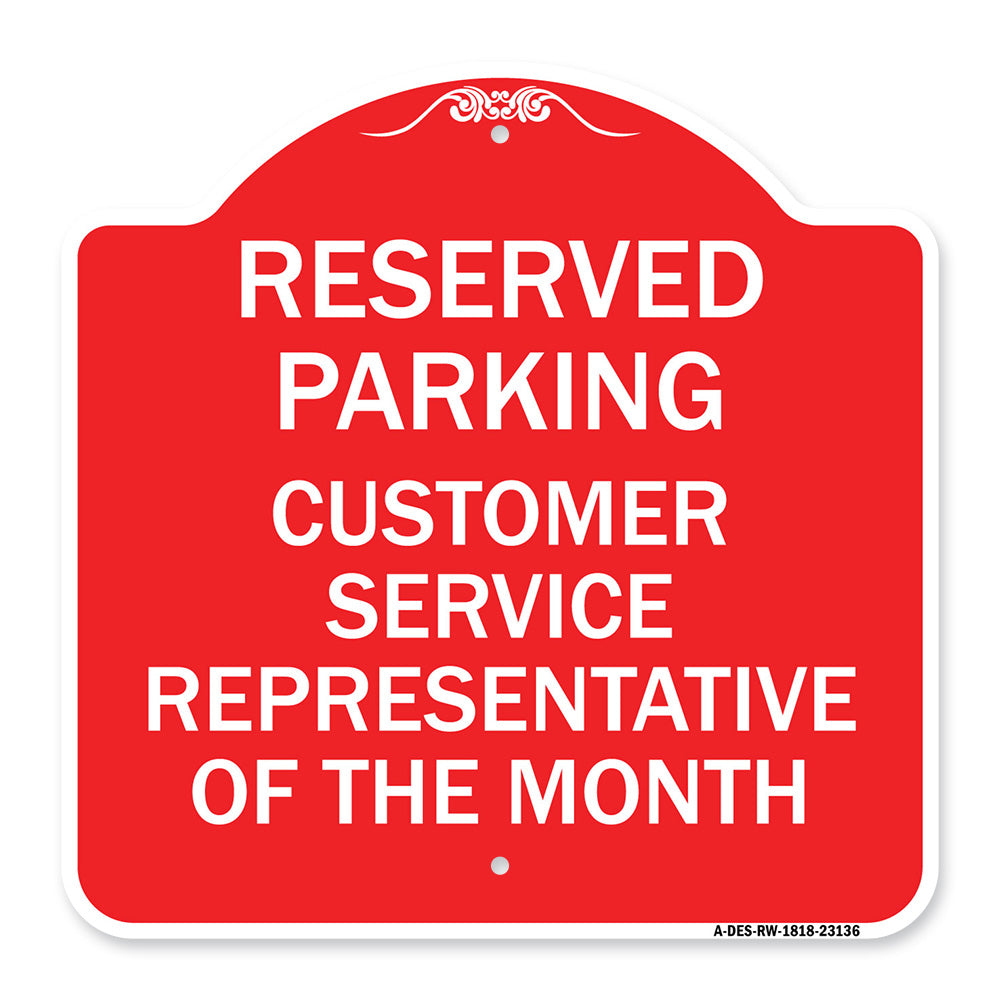 Reserved Parking Customer Service Representative of the Month