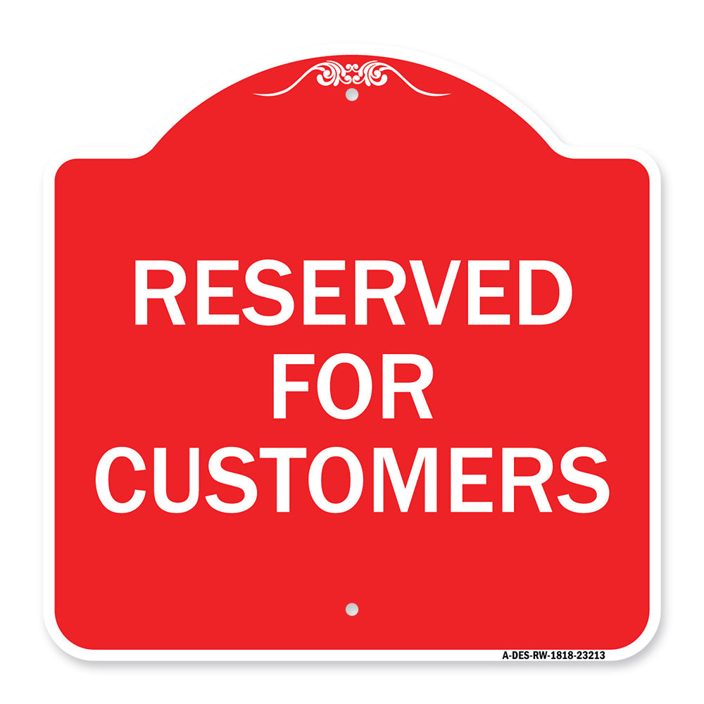 Reserved for Customers