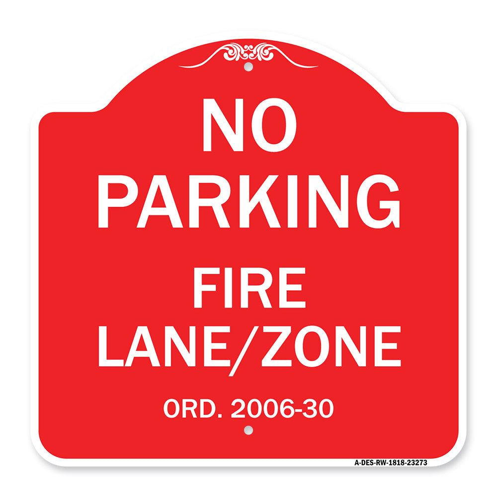 Princeton New Jersey No Parking Fire Lane Zone