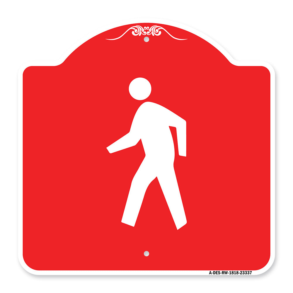 Pedestrian Crossing Symbol