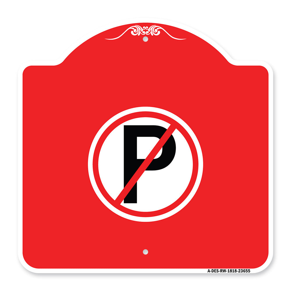 No Parking Symbol