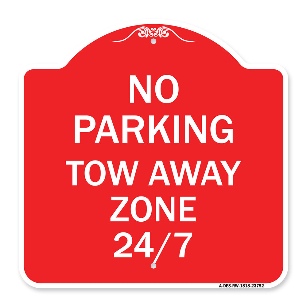 No Parking - Tow Away Zone 247