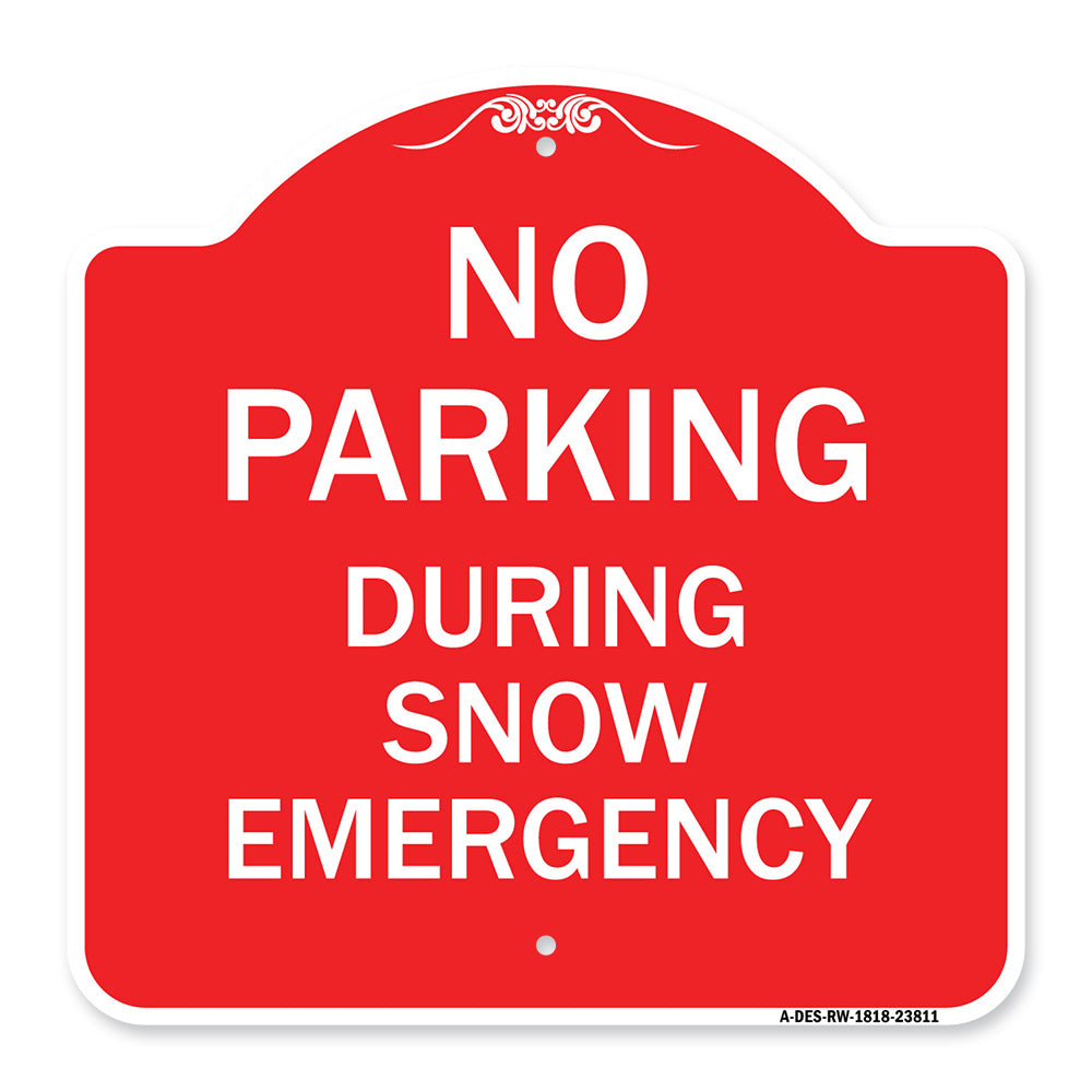 No Parking - During Snow Emergency