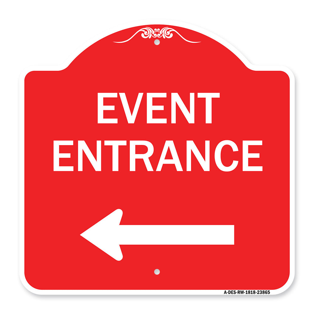 N Event Entrance (With Left Arrow)