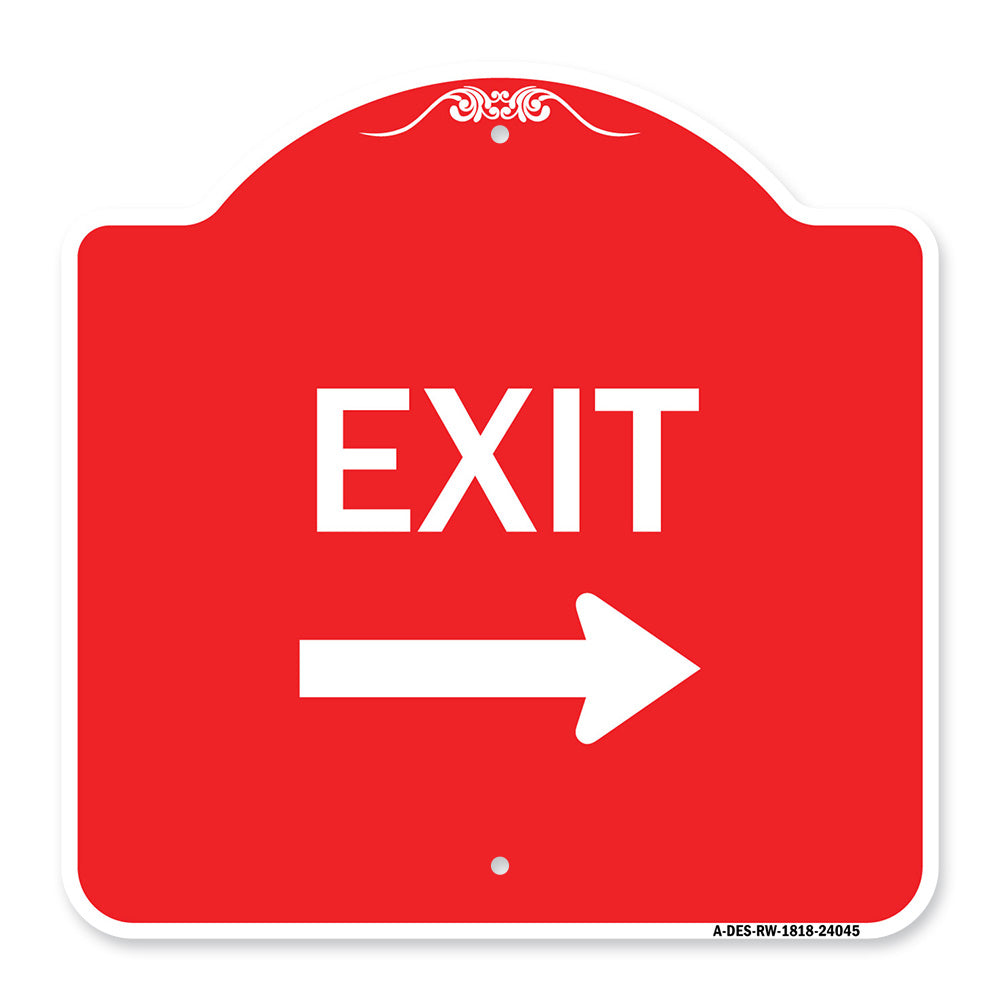 Exit (With Right Arrow) 3