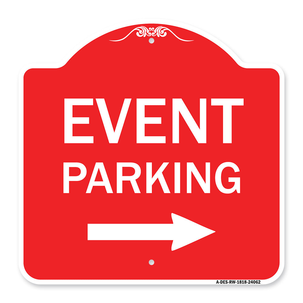 Event Parking with Left Right Arrow
