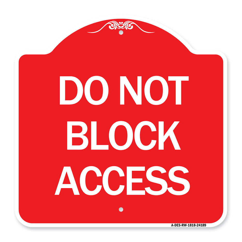 Do Not Block Access