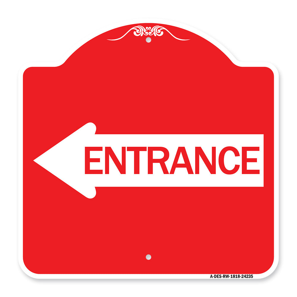 Left Arrow Entrance