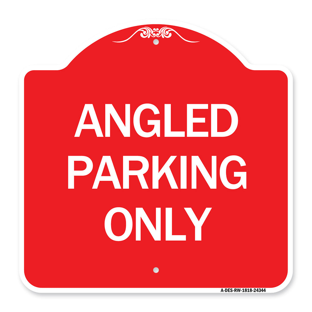 Angle Parking Only