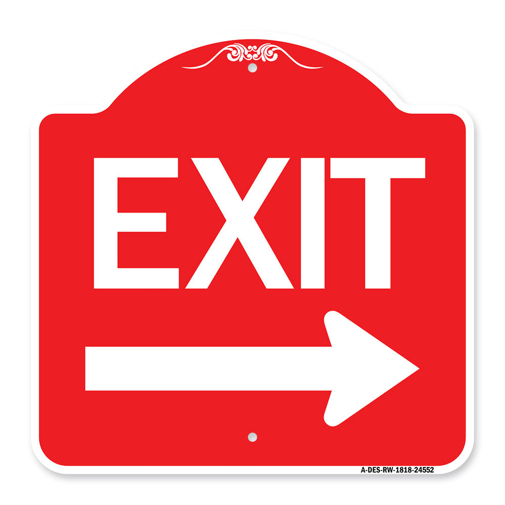 Exit with Right Arrow