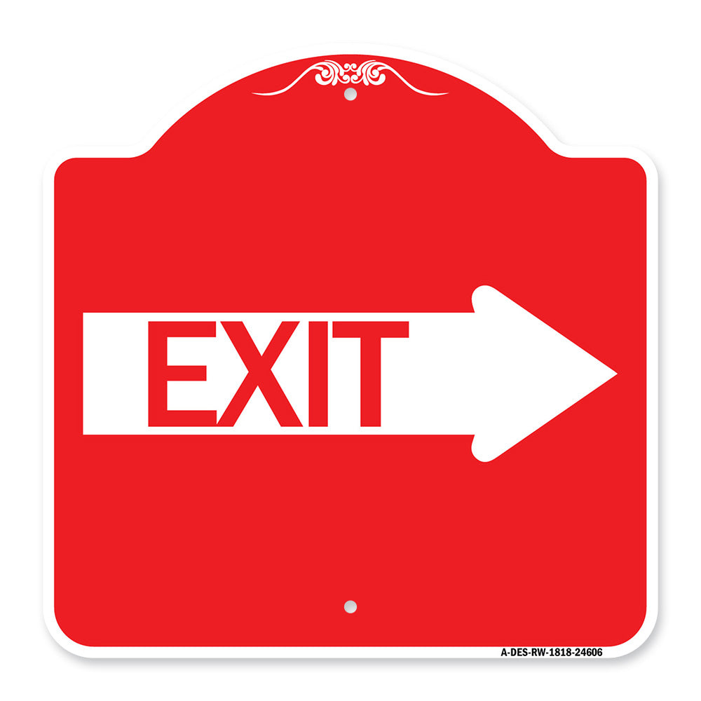 Exit (With Right Arrow)