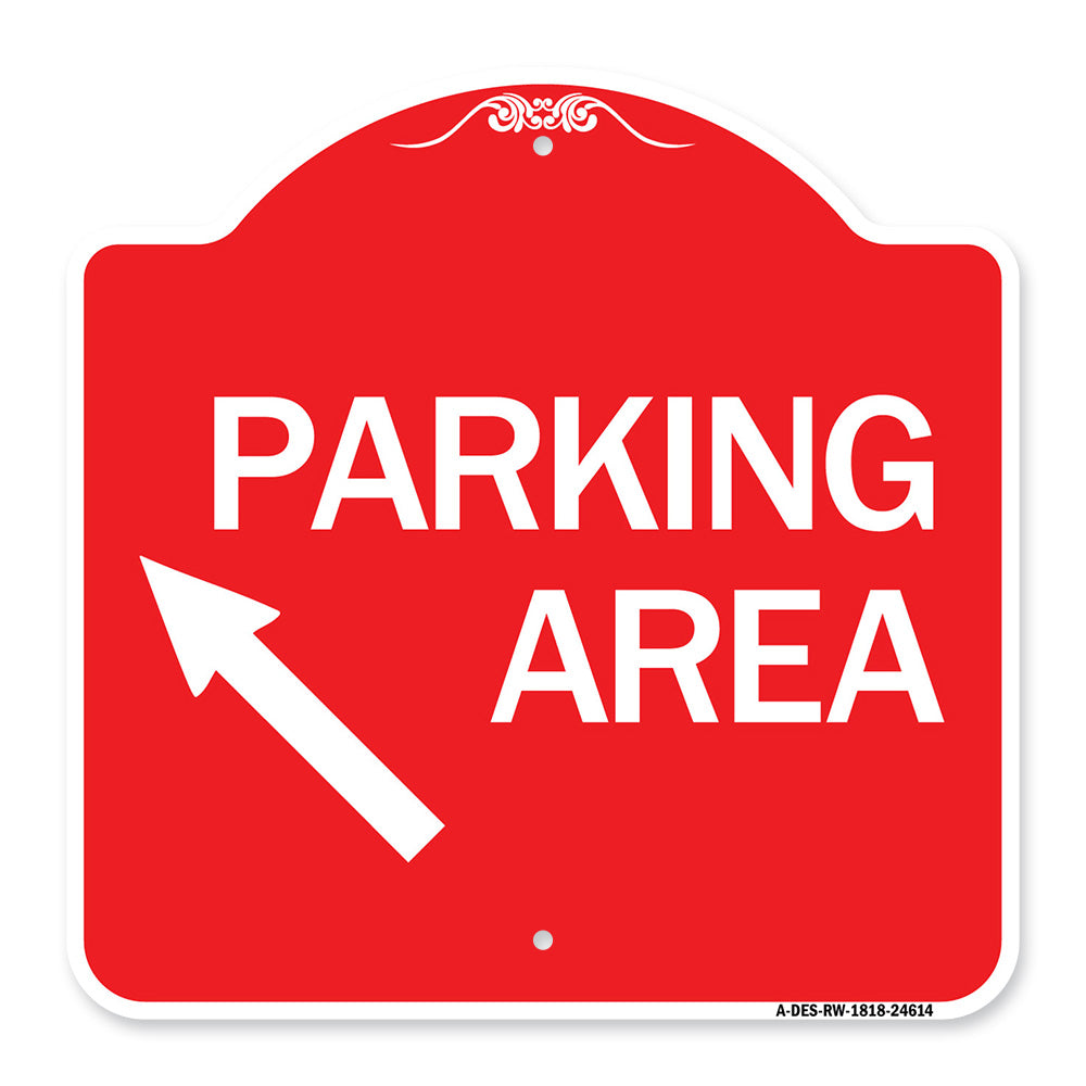 Parking Area (Up Left Arrow Symbol)