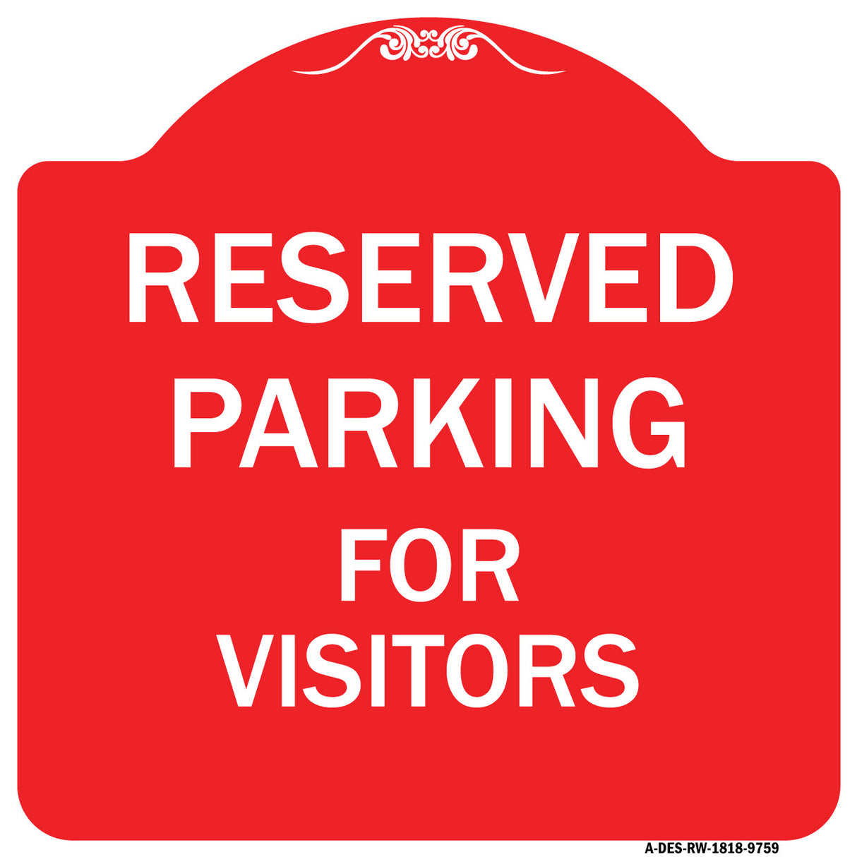 Reserved Parking For Visitors
