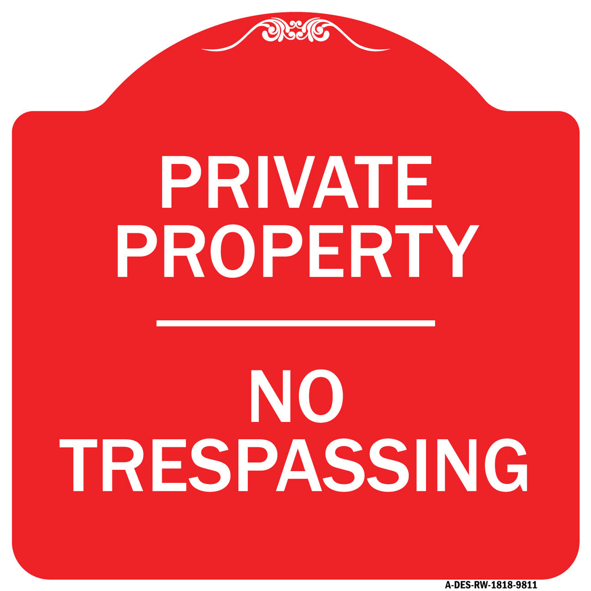 No Trespassing