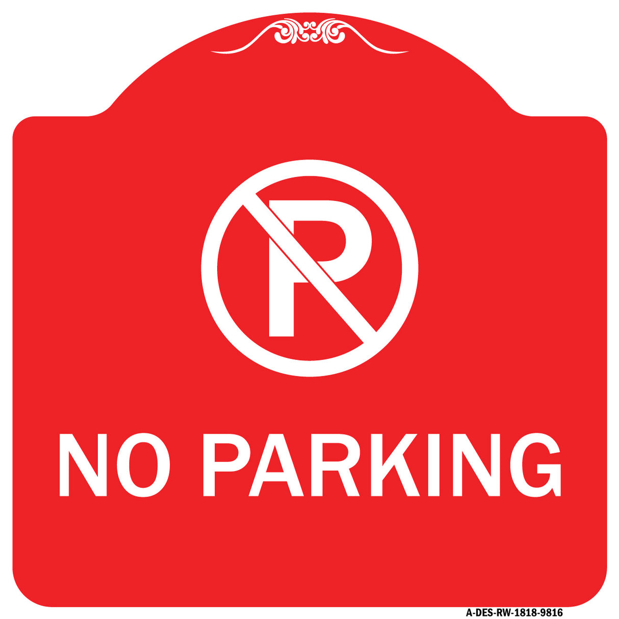 No Parking Small