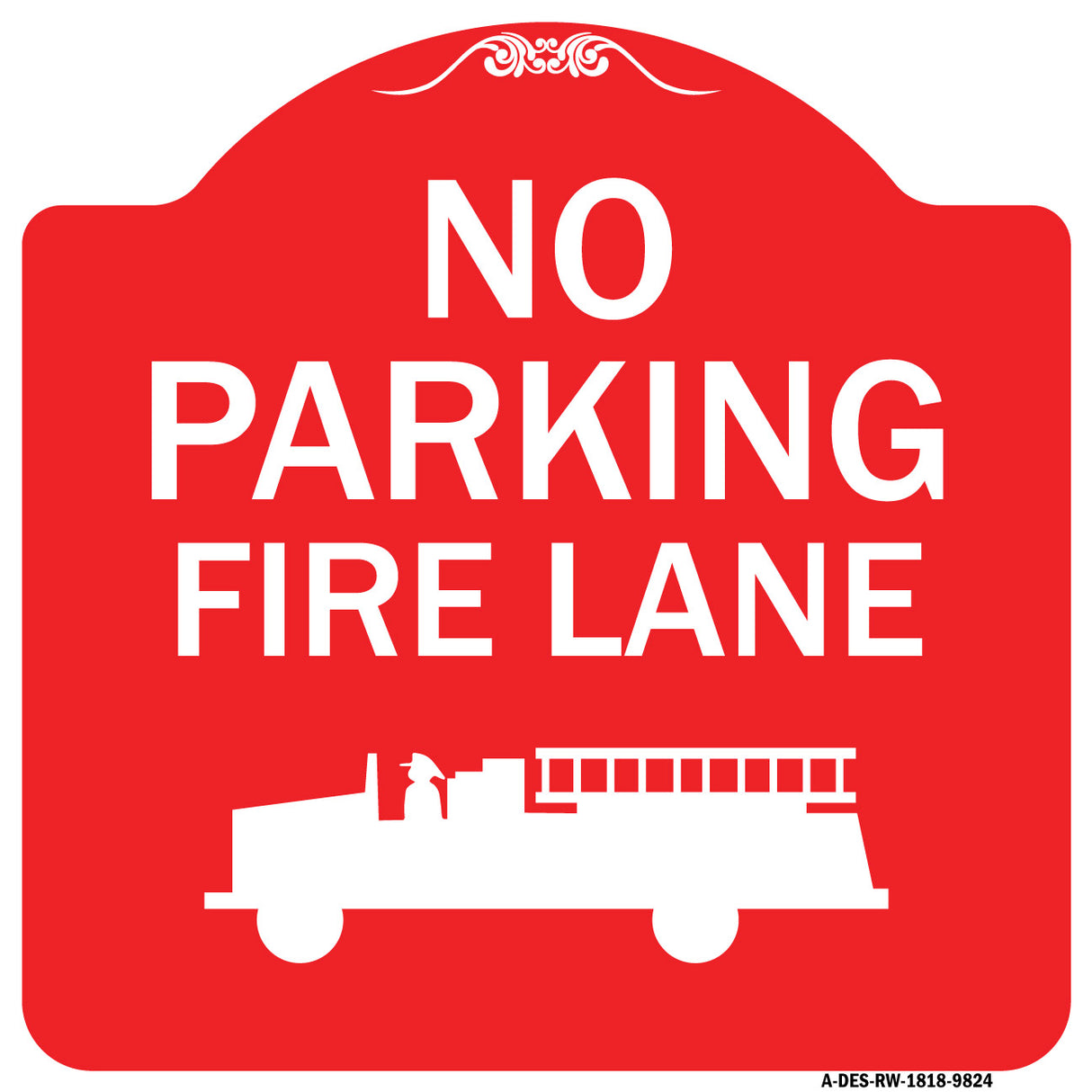 No Parking Fire Lane
