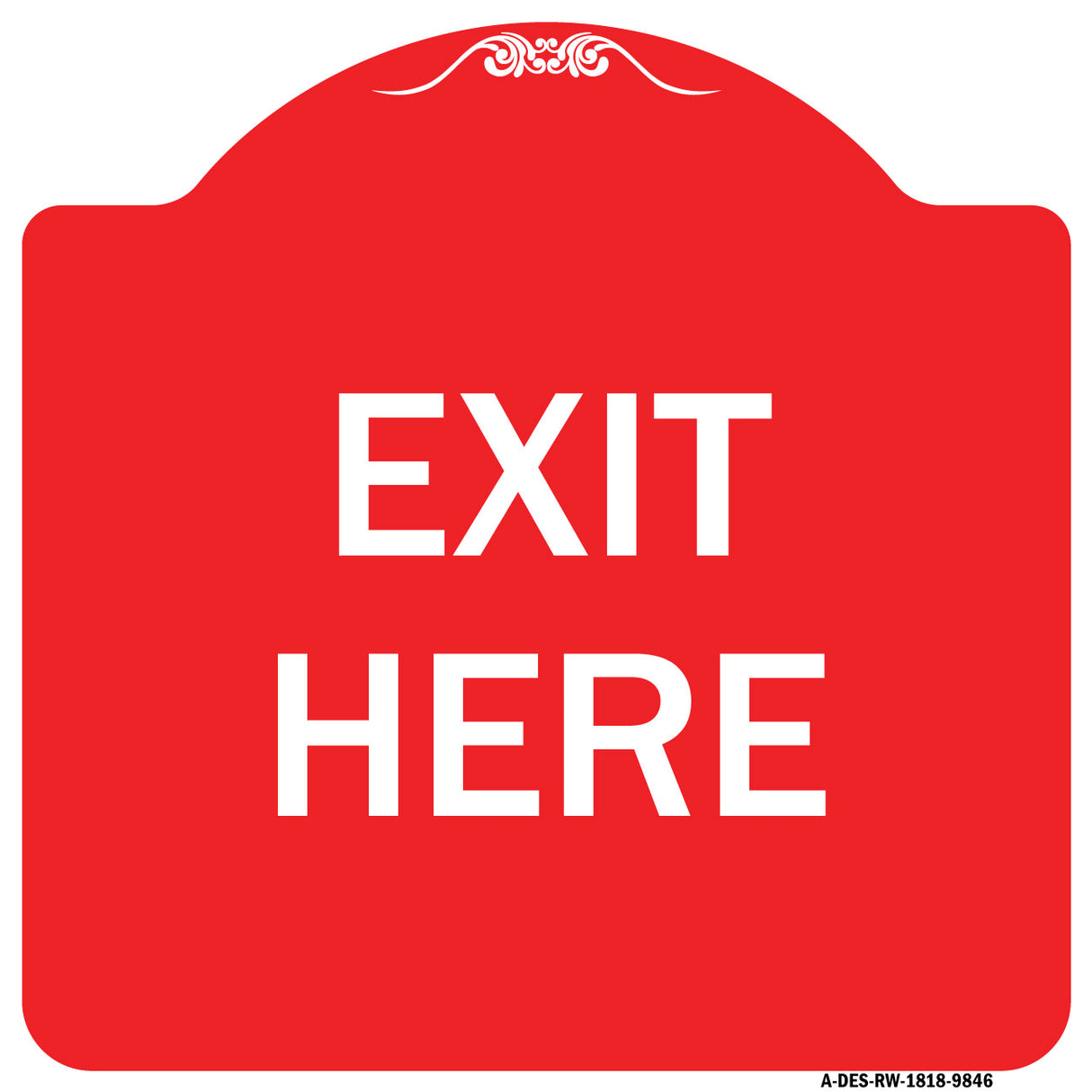 Exit Here